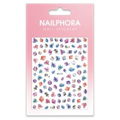 Nailphora Nail Stickers Multicolor Flower Petals