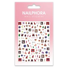 Nailphora Nail Stickers Playful Cats