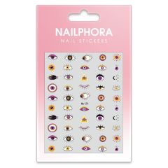 Nailphora Nail Stickers Purple Third Eye
