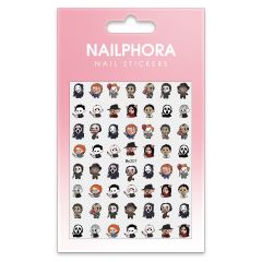 Nailphora Nail Stickers Scary Halloween Characters