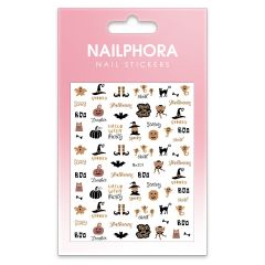 Nailphora Nail Stickers Scary Halloween Ghost
