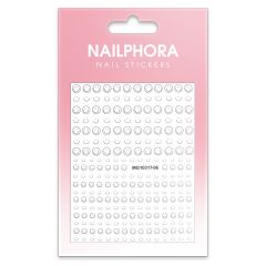Nailphora Nail Stickers Simple Smiley