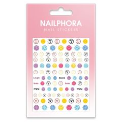 Nailphora Nail Stickers Smiley Moods