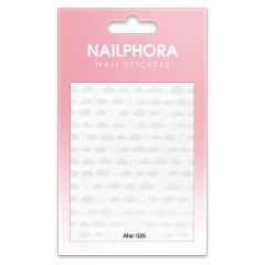 Nailphora Nail Stickers White Clouds Star