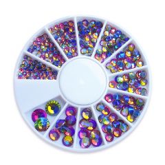 Nailphora Rhinestones Wheel R1012