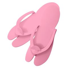 Nailphora Wegwerp Pedicure Slippers Roze 24 stuks