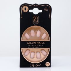 SOSU Cosmetics False Nails Shy Girl