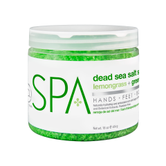 BCL Spa Dead Sea Salt Soak Lemongrass + Green Tea 454 gr