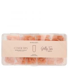 Kiara Sky Cover Gelly Tips Case Cover Up Square Short
