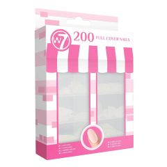 W7 Cosmetics 200 pcs Full Cover Oval Nails