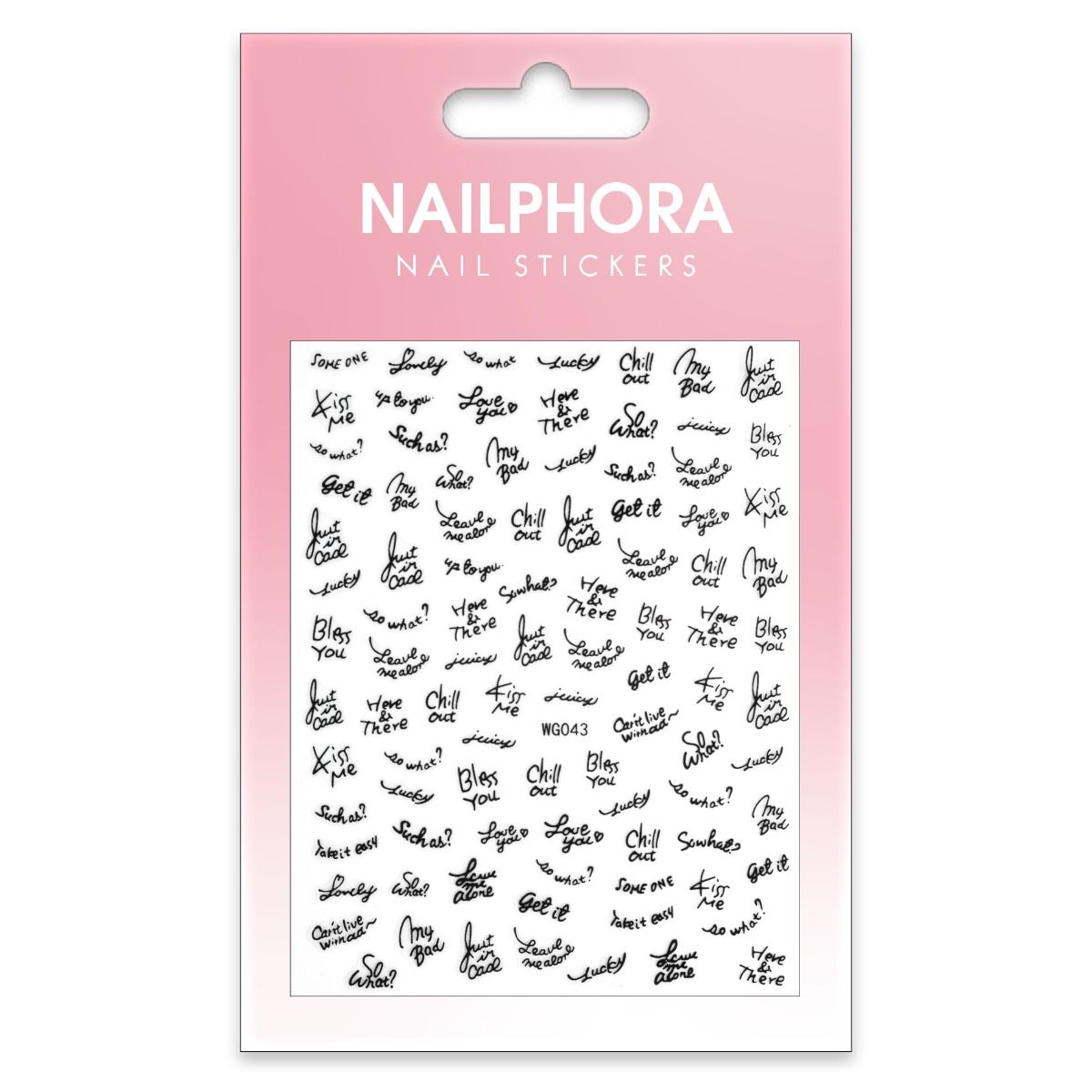 Nailphora Nail Stickers Text kopen NagelMusthaves - Voor 23:59u, morgen in huis