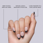 Kiss Salon Acrylic French Nails Flame