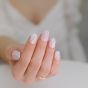 Ohora Semi-Cured Gel Nail Strips N White Swirl