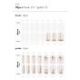 Ohora Semi-Cured Gel Nail Strips N Creme