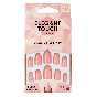 Elegant Touch Glowing Apricot Nails