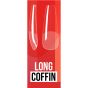 IBD Clear Soft Gel Tips Long Coffin