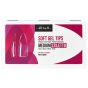 IBD Clear Soft Gel Tips Medium Stiletto