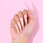 Kiara Sky C-Curve Nail Tips Stiletto XXL Natural