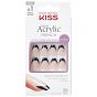 Kiss Salon Acrylic French Nails Flame