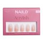 NAILD Softgel Press-On Nails Milkshake Almond