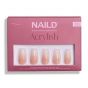 NAILD Softgel Press-On Nails Milkshake Coffin
