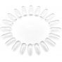 Nailphora Color Wheel Oval Clear 20 Tips