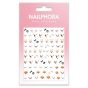 Nailphora Nail Stickers Cute Dogs Mix