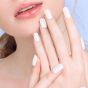 Ohora Semi-Cured Gel Nail Strips N Clean White