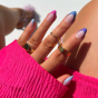 Kiara Sky xPress Pro Acrylic Press-on Nails Berry Cool