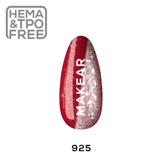 Makear Gel Polish Moonlight Disco 925 Fire Rita 8 ml