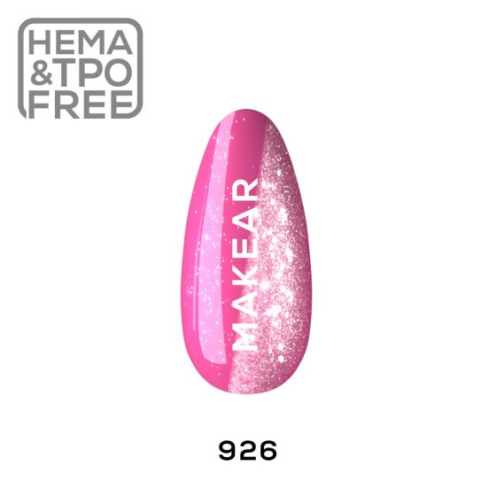 Makear Gel Polish Moonlight Disco 926 Shot Pink 8 ml