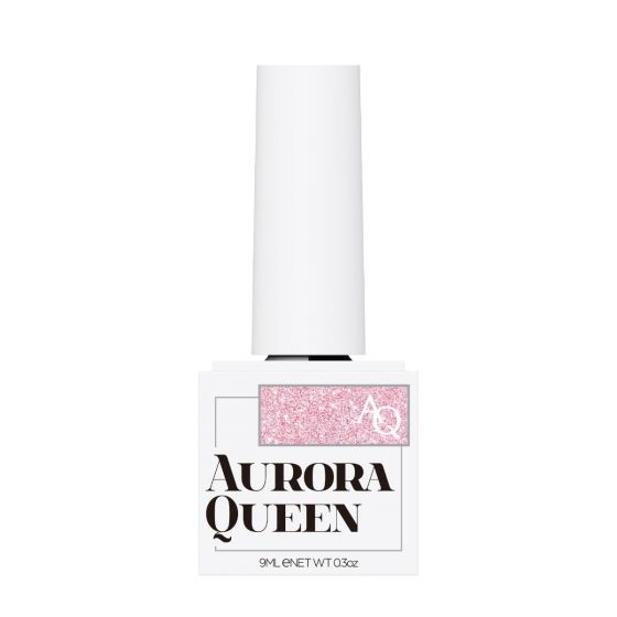 Aurora Queen Sugar Powder Glitter Gel AQ.201 Blush Powder 9 ml