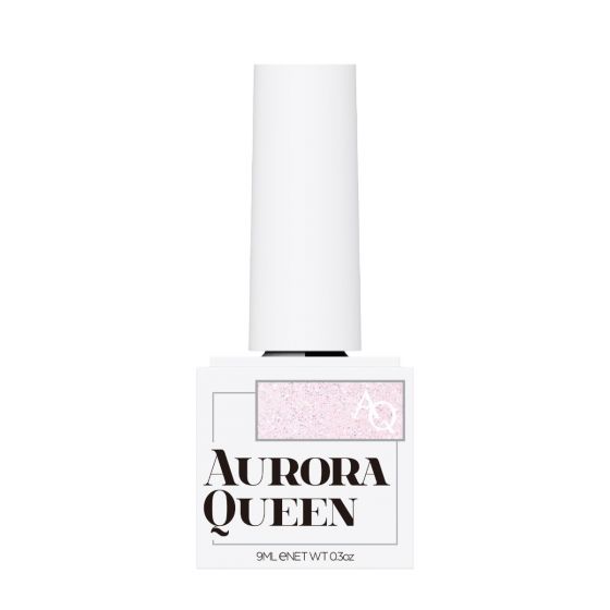 Aurora Queen Sugar Powder Glitter Gel AQ.203 Baby Powder 9 ml