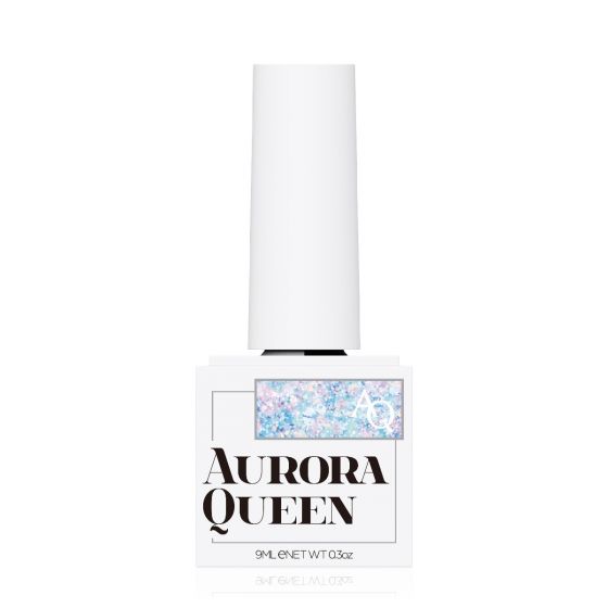 Aurora Queen La Fleur Glitter Gel AQ.56 Delphinium 9 ml
