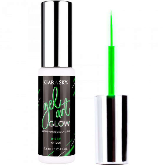 Kiara Sky Gel Art Glow It's Lit