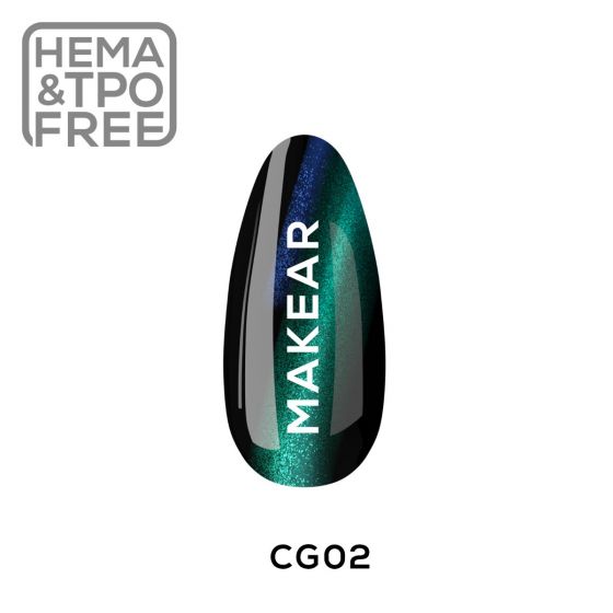 Makear GC02 Gel Polish Galaxy Cat Eye 8 ml
