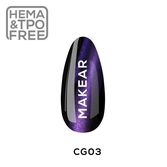 Makear GC03 Gel Polish Galaxy Cat Eye 8 ml