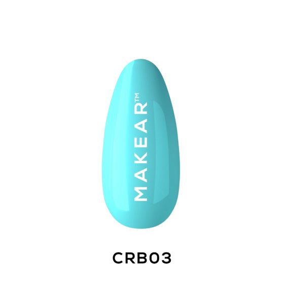 Makear Color Rubber Base CRB03 Turquoise 8 ml