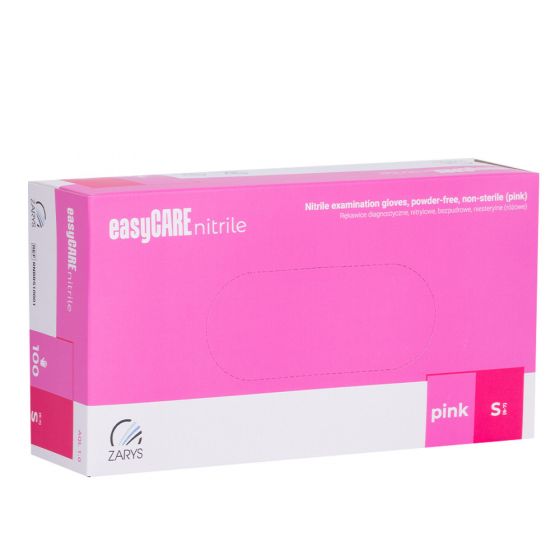 Nailphora easyCARE Nitril Handschoenen Roze Maat S