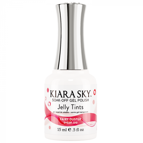 Kiara Sky Jelly Tints Gel Polish Fairy Duster 15 ml
