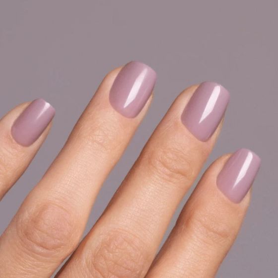 NAILD Softgel Press-On Nails Mauve Short Square