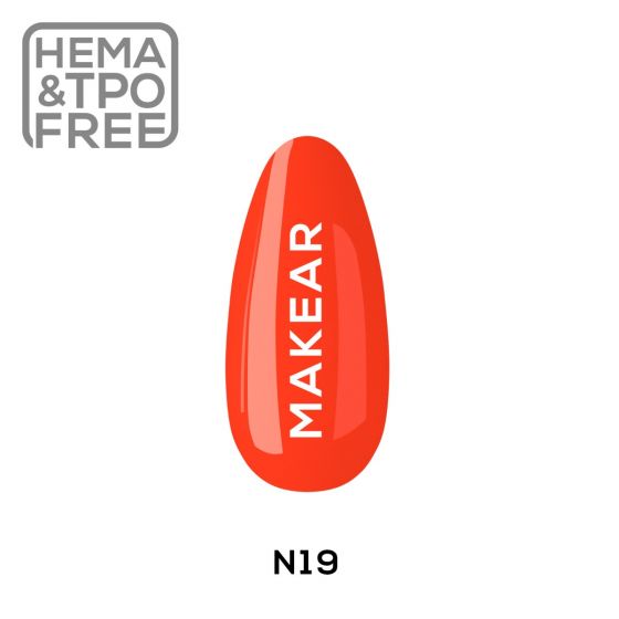 Makear N19 Gel Polish Neon 8 ml