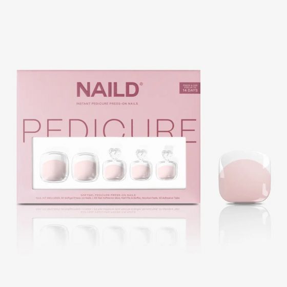 NAILD Softgel Press-On Nails French Toe