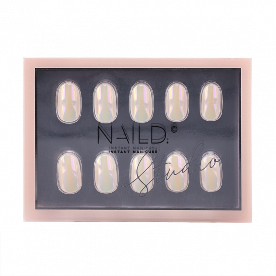 NAILD Studio Line Pop-on Nails Candy Round