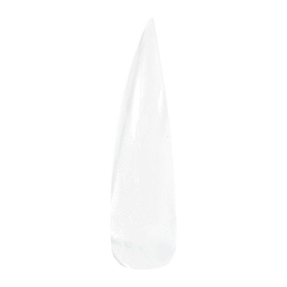 Nailphora Tips Stiletto Medium Clear 500 st 