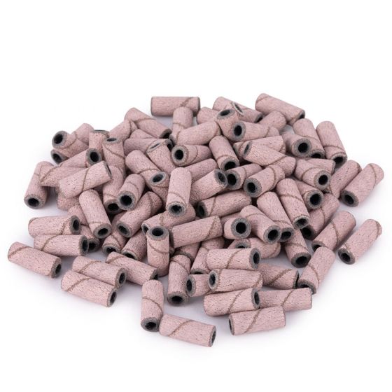 Nailphora Mini Schuurrolletjes Nagelfrees Roze 240 Grit 50 pcs