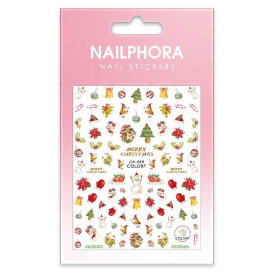 Nailphora Nail Stickers Cosy Christmas 