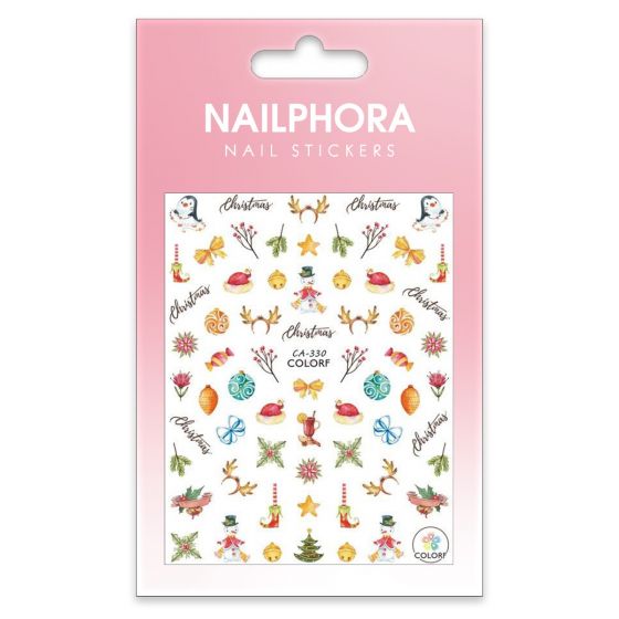 Nailphora Nail Stickers Festive Christmas Items