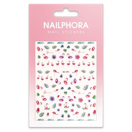 Nailphora Nail Stickers Flamingo