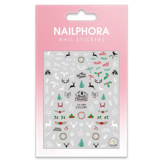 Nailphora Nail Stickers Let It Snow